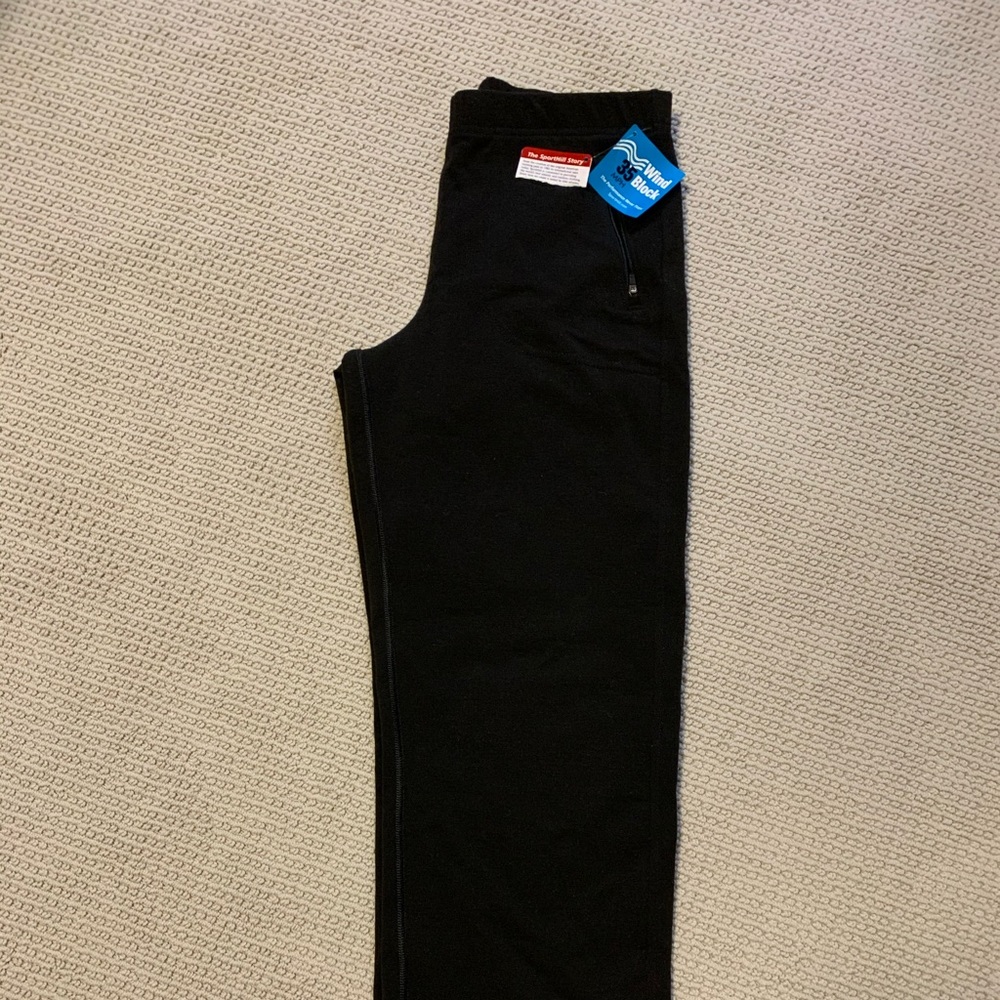 Sport Hill Black Wind Block Women’s Pants - Picture 2 of 5